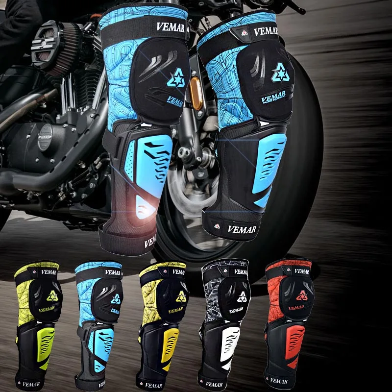 

Fireproof XC MX Motocross Protective Knee Protector Pads Scooter Motorcycle Protector Guard Skiing Skating Sport Leg Protectors