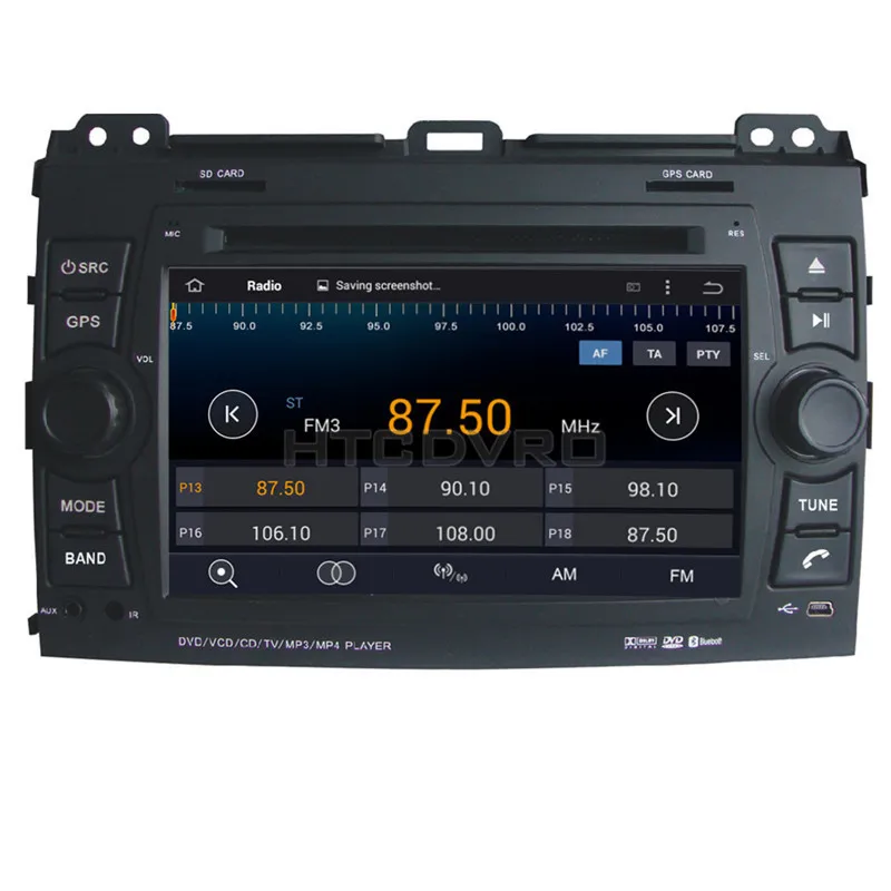 Cheap YMODVHT 7inch 4G Octa Core Android 9.0 7.1 Car DVD Player for Toyota Prado 2002-2005 2006 2007 2008 2009 Auto RDS Radio Audio 15