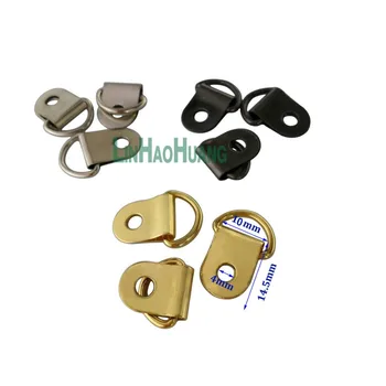 

100pcs 3 colors Metal Rivet D Ring Buckle Lace Eye Boot Hiking Shoes Repair Leather Craft Keychain Bag Accessories