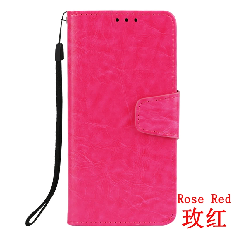 Для Xiaomi mi A1 откидной Чехол-бумажник xaomi xiomi mi 5X A1 кожаный чехол mi A1 A 1 чехол-бампер с подставкой слот для карт чехол для телефона Funda Coque сумка - Цвет: Rose Red