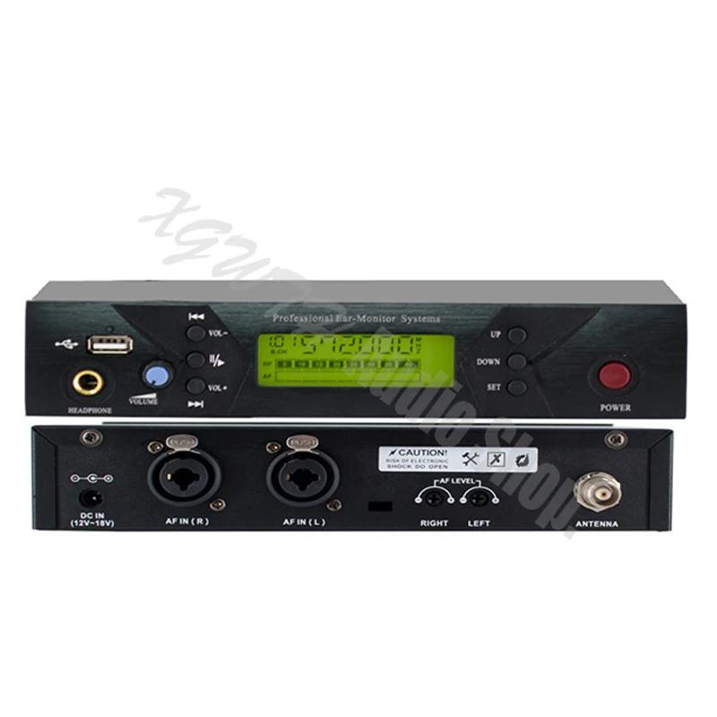 UHF Wireless In Ear Monitor System Digital Stage