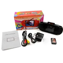 16 бит PXP3 портативная игровая консоль с av-кабелем поддержка ТВ-выход 2 карты игры PXP 3 тонкая станция классика