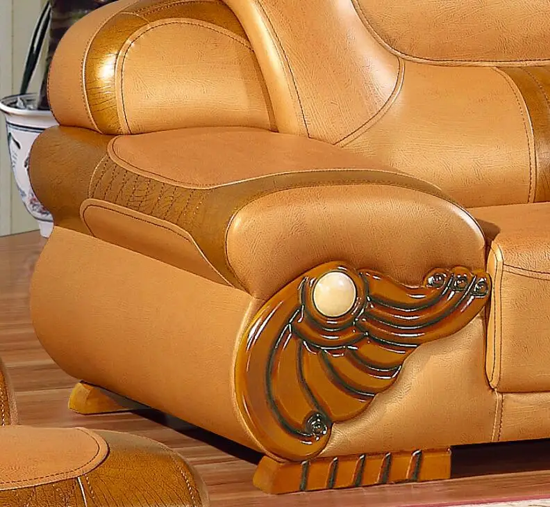 Chaise Sofas For Living Room Armchair Sectional Sofa 2017 Y.g Furniture Hot Sale Cheap Price Luxury Big Size Leather Sofa Set