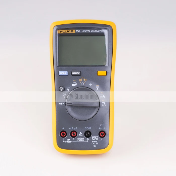 Fluke 15B+ плюс Авто Диапазон Цифровой Измерительный мультиметр+ MS3302 преобразователь переменного тока 0.1A-400A клещи