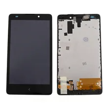 Black For Nokia XL 1030 RM 1061 LCD Display + Touch Screen Digitizer assembly with Frame free shipping