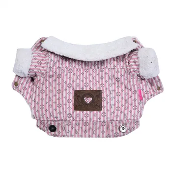 

New Cowboy Dog Clothes For Small Dogs Jacket Pink Costume Thickening Pet Dog Coat Winter Pets Clothing For Dogs Apparel XXL