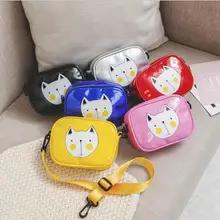 Новые весенне-летние детские сумки девушки плеча Сумка "Милый Котик" small flap bag Мини-аксессуары сумки