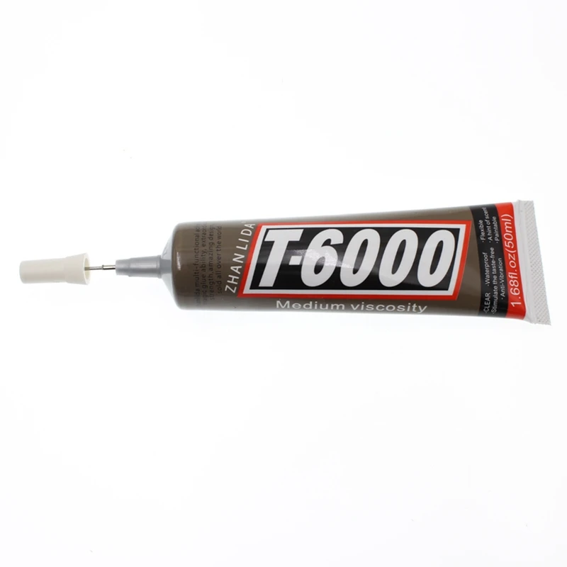 T6000 50mL Glue Epoxy Resin Clear Adhesive Heat Resistant Glass Crystal Jewelry DIY Crafts Non-flammable 4