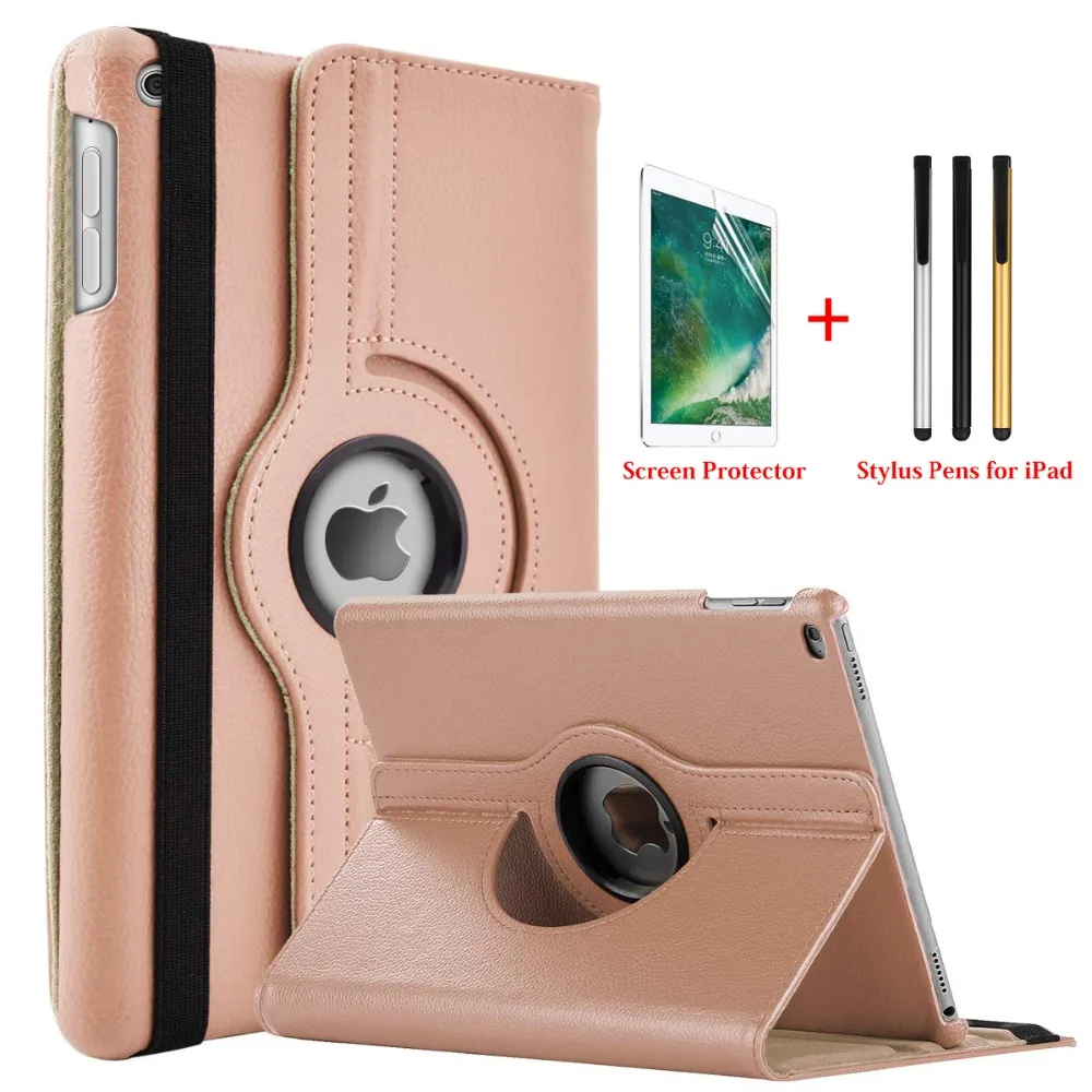 

For iPad 9.7 inch 2018 2017 / iPad Air 2 Case - 360 Degree Rotating Stand Protective Cover with Auto Sleep Wake for iPad Air