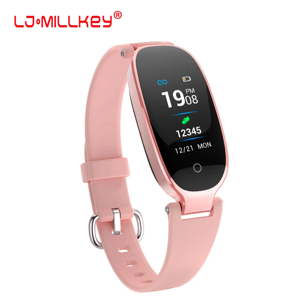 

Smart Wristbands Fitness Bracelet Heart Rate Monitor Fitness Bracelet Band Gift to Lady for IOS Android Phone