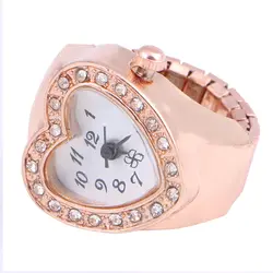 Новое медное кольцо на палец в форме сердца для женщин
