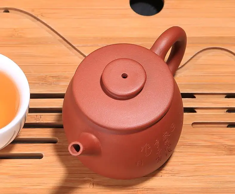 100 мл фиолетовый глина Исин чайник руды ручной работы горшок Кунг Фу посуда для напитков костюм черный чай галстук Гуань Инь
