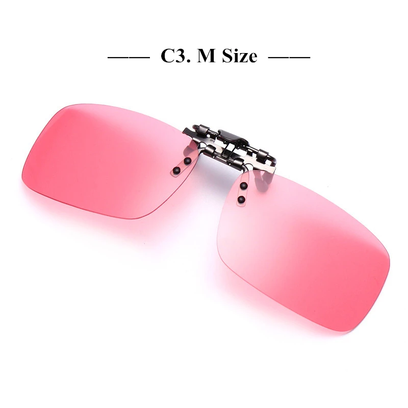 YOOSKE очки для близорукости, мужские поляризованные солнцезащитные очки для рыбалки, плавающие ретро очки без оправы, мужские поляризаторы, винтажные очки - Цвет линз: C3
