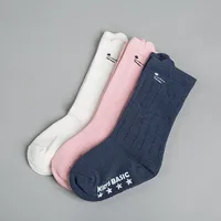 Cute Cat Design Anti Slip New Born Knee High Baby Socks Girls Kids Leg Warmers 2
