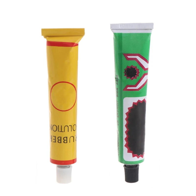

Bicycle Bike Cycling Rubber Tire Patches Repair Glue Tube Cycle Tool Accessories
