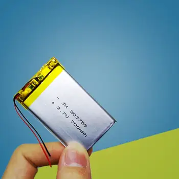 

GPS navigator rechargeable 3.7V polymer lithium battery 303759 traffic recorder general 5V large capacity
