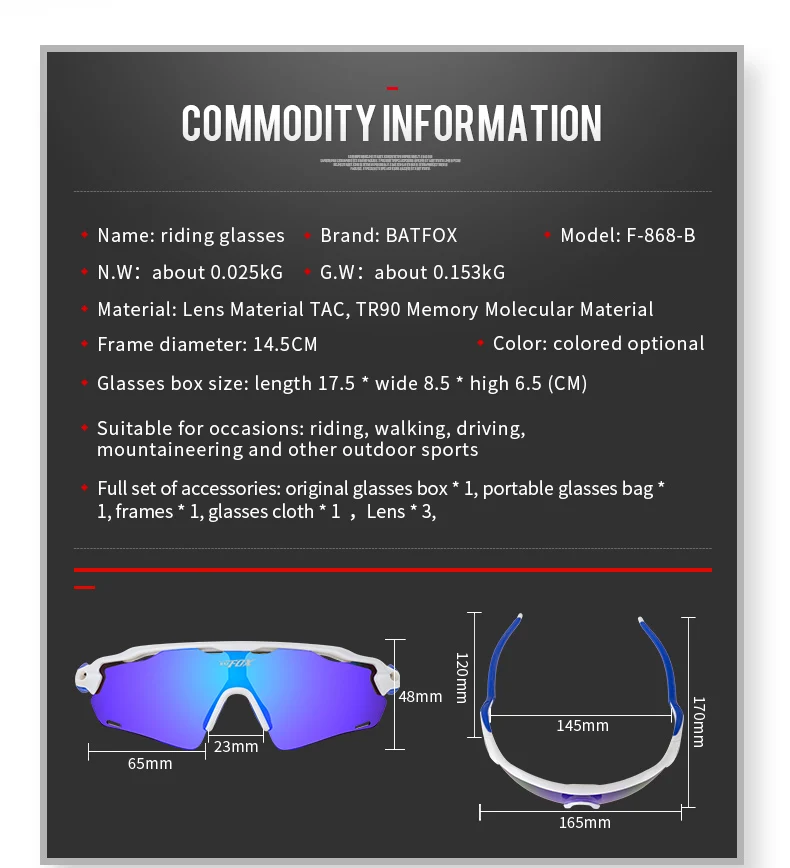 Batfox Велосипеды очки поляризованные uv400 Спорт на открытом воздухе велосипедные солнцезащитные очки женщин TR90 lenes велоезда по дорогам на MTB очки