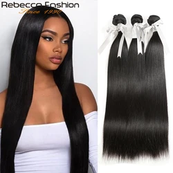 Rebecca Peruvian Straight Hair Bundles Deals 8 To 28 30 Inch Natural Black Non Remy Human Hair Extensions Free Shipping Rebecca Peruvian Straight Hair Bundles Deals 8 To 28 30 Inch Natural Black Non Remy Human Hair Extensions Free Shipping