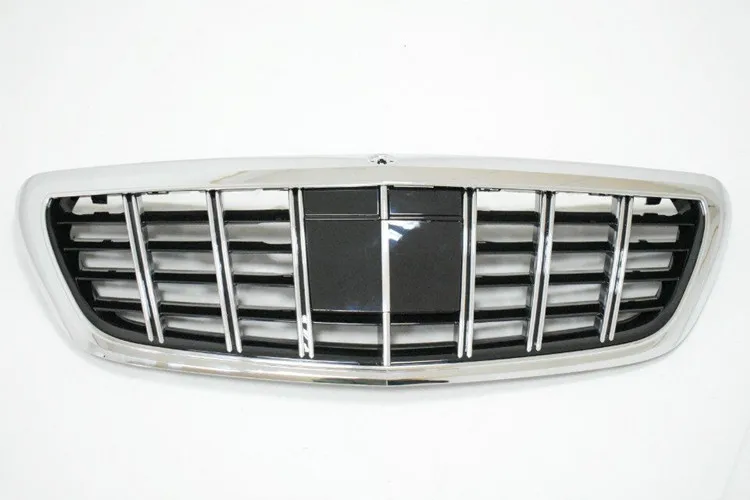 S65  Maybach front grill fit for MB S CLASS w222 S320 S400 S500 S600 S63 to S-CLASS W222 S65 Maybach -Style Grille (9)