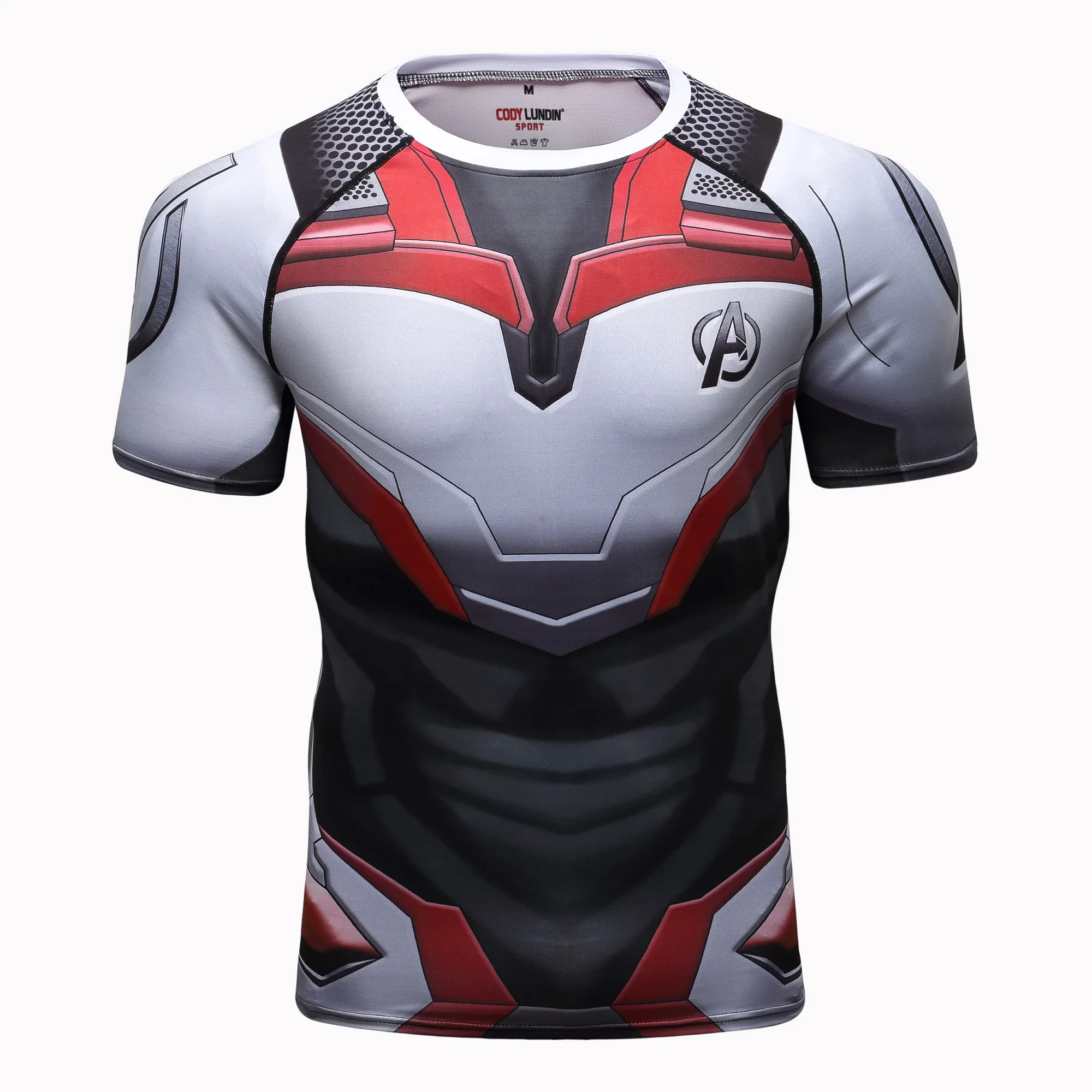 

Avengers 4 Endgame Quantum War 3D Running T-Shirt Compression Tights Men Fitness Breathable Sport Rashgard Gym Cycling Clothing