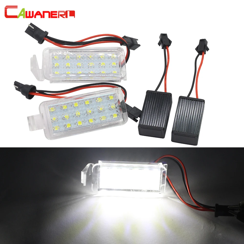

Cawanerl For Ford Falcon FG BA/BF XR 6/8 Car Styling Canbus LED Bulb Number License Plate Light White 12V Accessories 2 Pieces