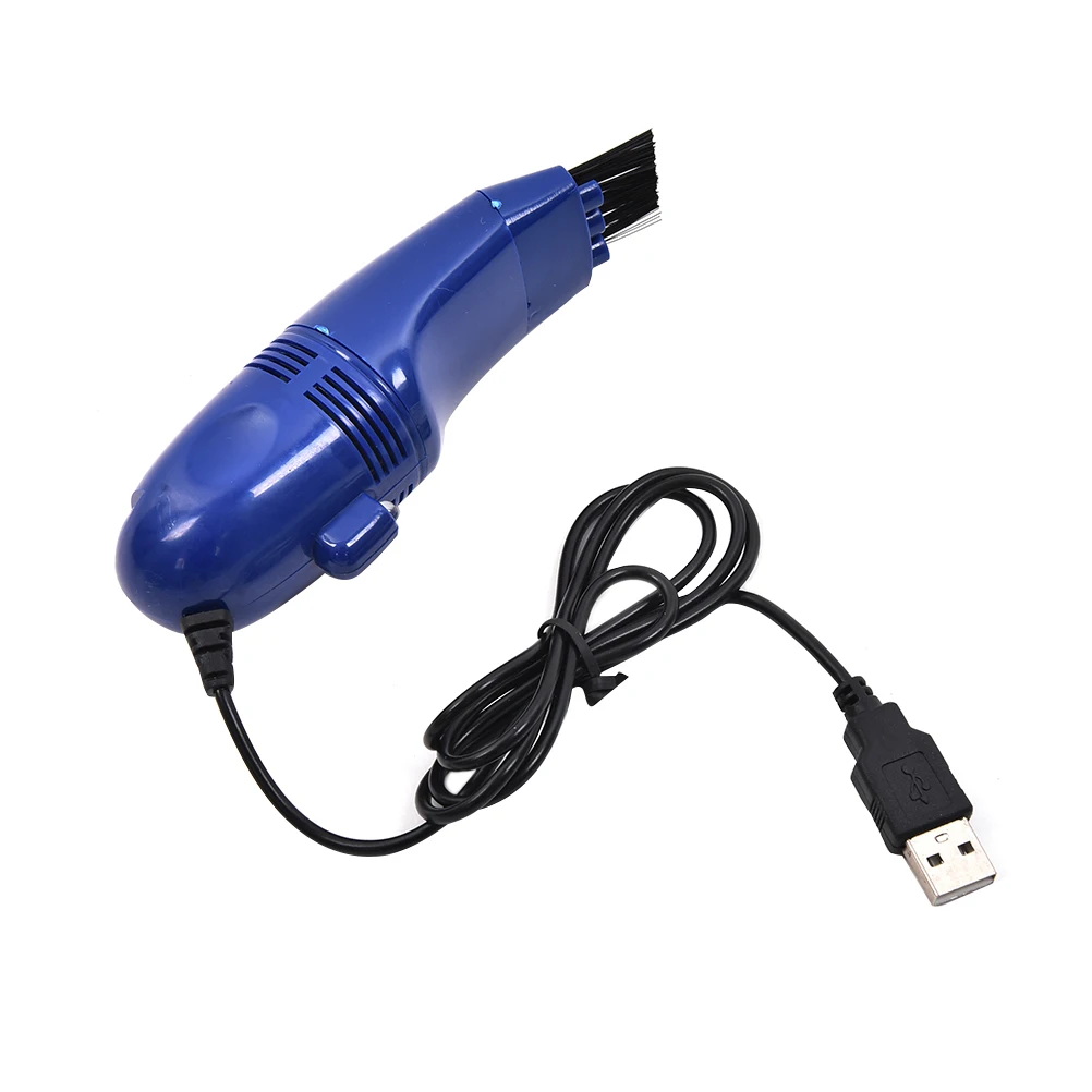 1Pc x Mini USB Vacuum Keyboard Cleaner For PC Laptop Dust Cleaning+1Pc
