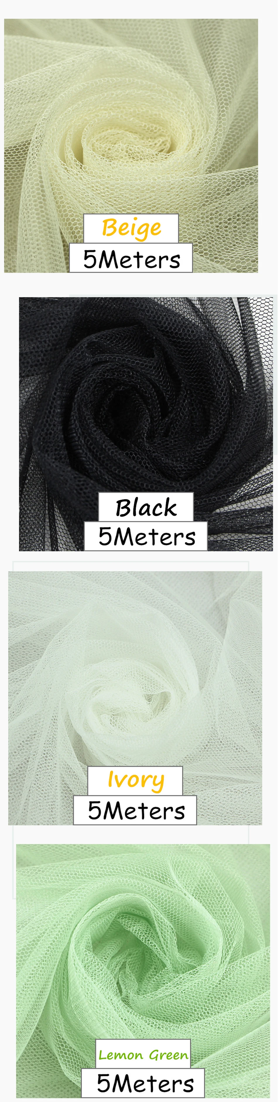 5 метров мягкая экранная Пряжа Ткань Москитная Сетка Пряжа Ткань одежды ...