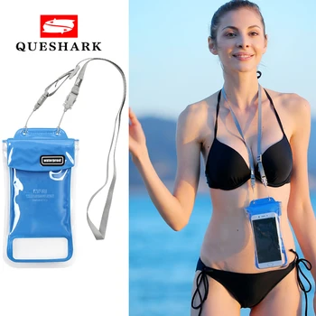 

Waterproof Touch Screen Swimming Bag Diving Mobile Phone Bag Summer Outdoor Air Floating Swimming Inflatable Trekking Bag