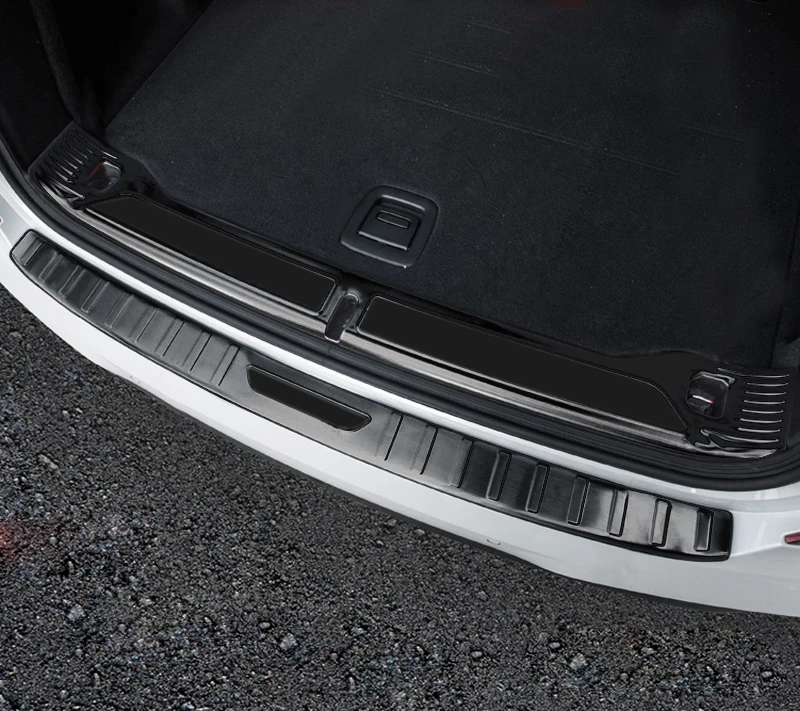 Стальной автомобильный Стайлинг внутренний и внешний багажник задний бампер защитная пластина Накладка 2 шт для BMW X3 G01 третьего поколения
