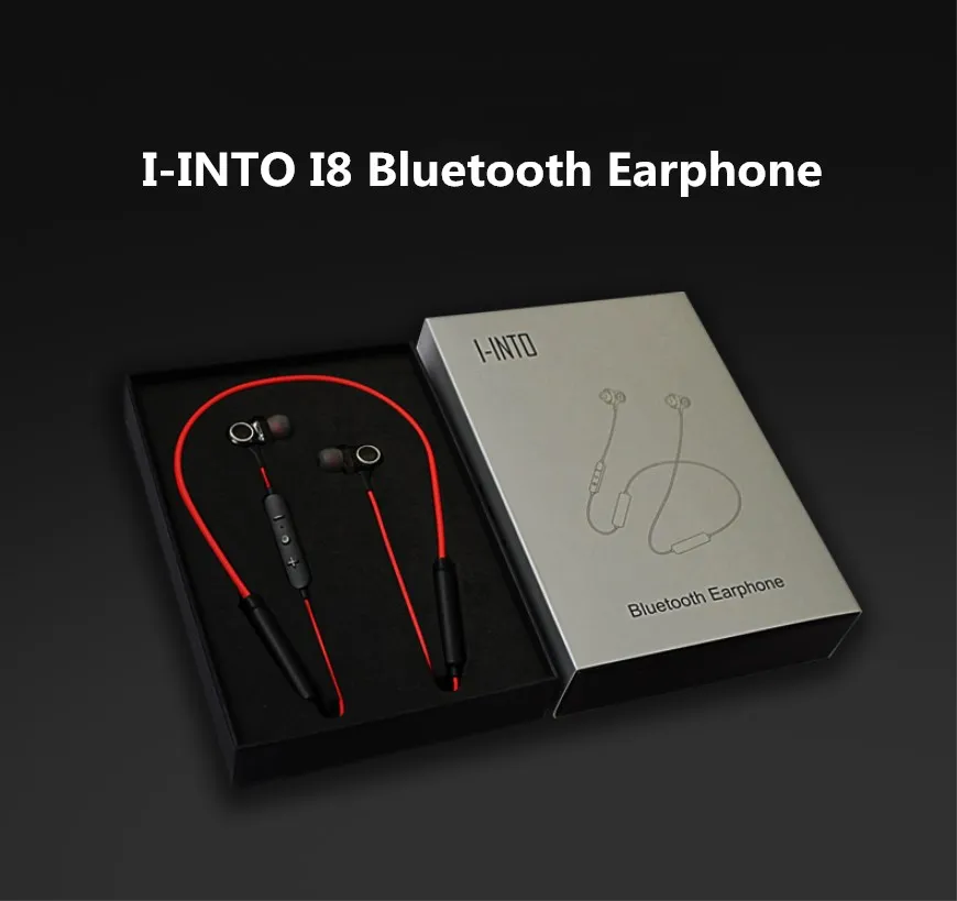 I-INTO I6, Bluetooth 4,1, наушники, 3 динамических привода, HIFI, бас, наушники, спортивные, Bluetooth, гарнитура, стерео, беспроводные наушники для телефона