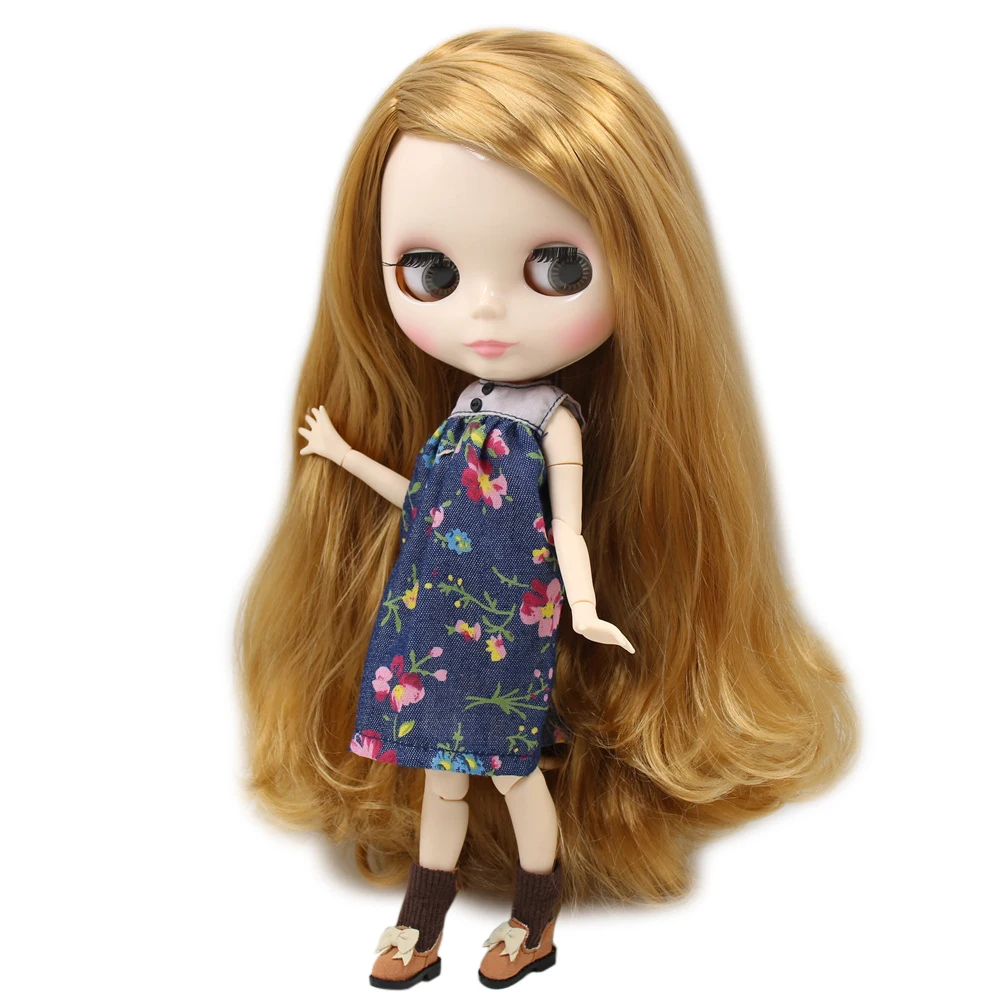 Icy Dbs Blyth Pop Serires No 280bl331 Bruin Haar Joint Body Witte Huid Met Grote Borsten 1 6 Bjd Poppen Aliexpress