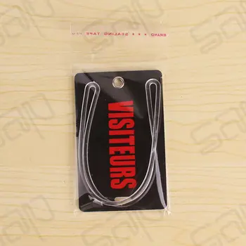 

2000 sets Wholesale Custom Plastic Printing Foldable Luggage Tag with Eyelet