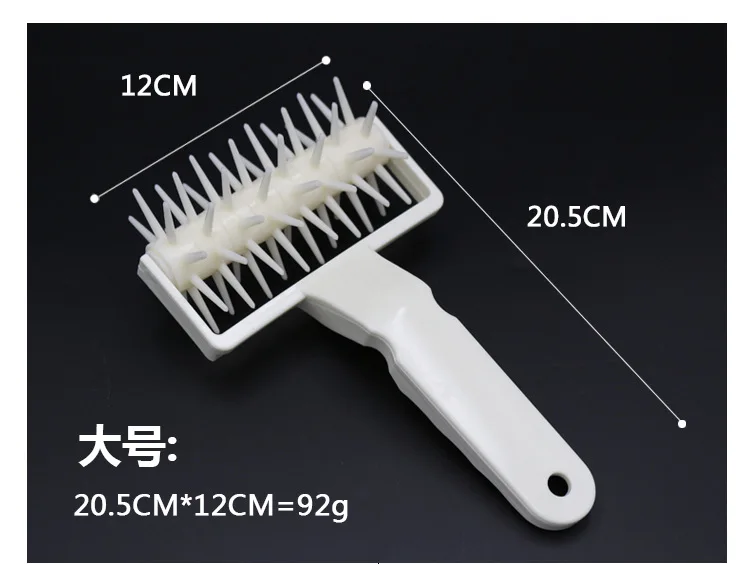 1Pcs New Plastic Pizza Cutters Wheels Tools Pastry Dough Roller Baking Pie Docker Kitchen Accessories