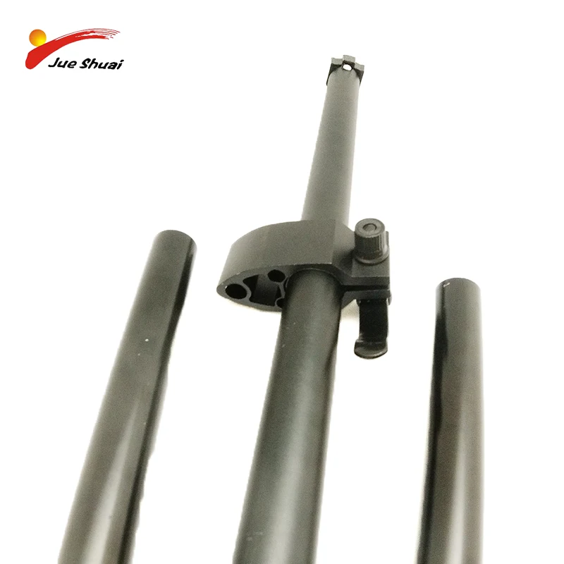 JS Aluminum Alloy Bike handlebars T type Carbon Handle Bar For Electric Scooter accessories with M625mmM425mm Lock Scooter  (6)