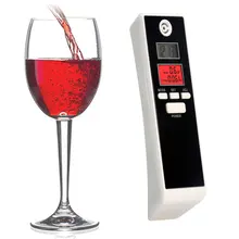 Горячая ЖК-цифровой алкотестер спирт тестер профессиональный детектор парковки дыхания гаджет с подсветкой для вождения