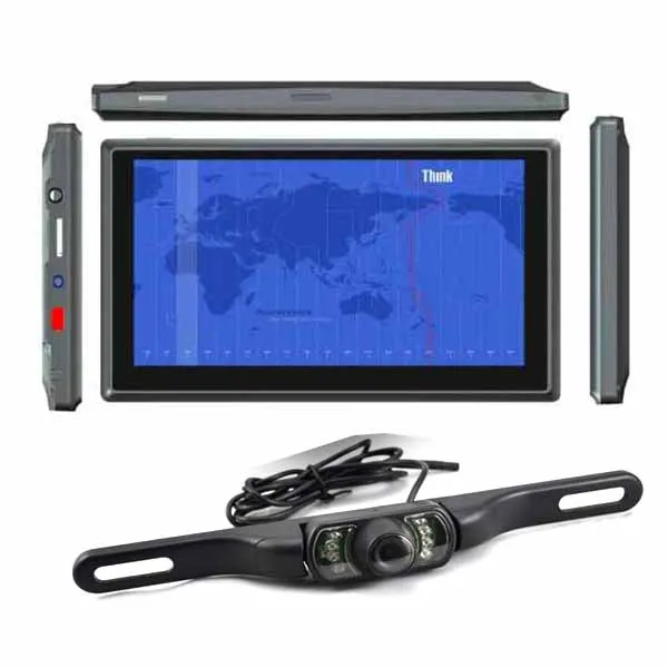 По DHL или EMS 10 штук " автомобильный gps-навигатор, android4.0, AV IN, Fm 1,2 ГГц, Wifi, 800*480,8 ГБ, карта, беспроводная камера заднего вида