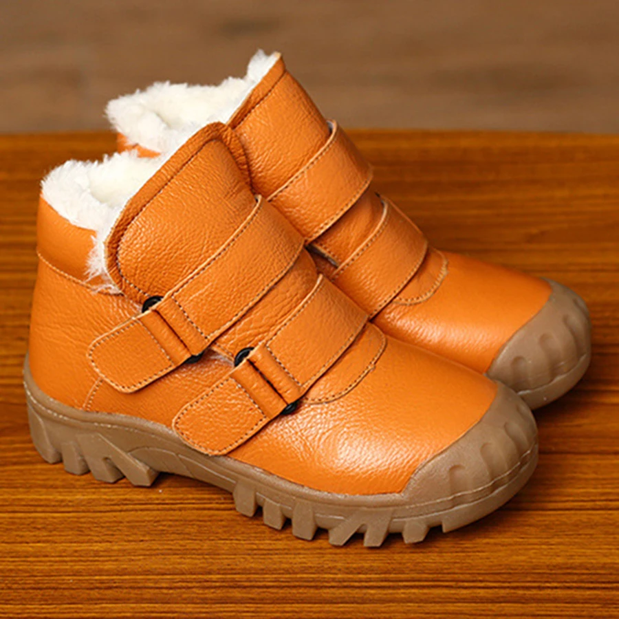 Botas de nieve Kalupao para niñas y niños, botas de invierno para niños