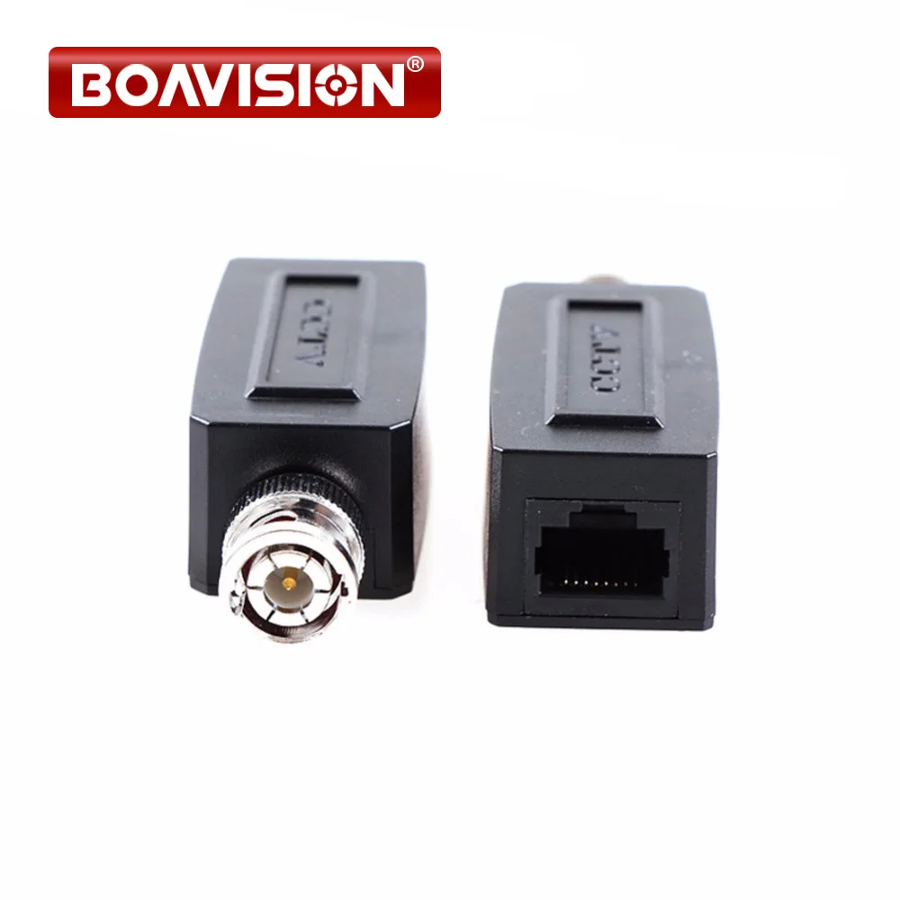 

CCTV UTP/CAT5 BNC Male To RJ45 Converter Video Balun Transceiver/CCTV RJ45 video balun