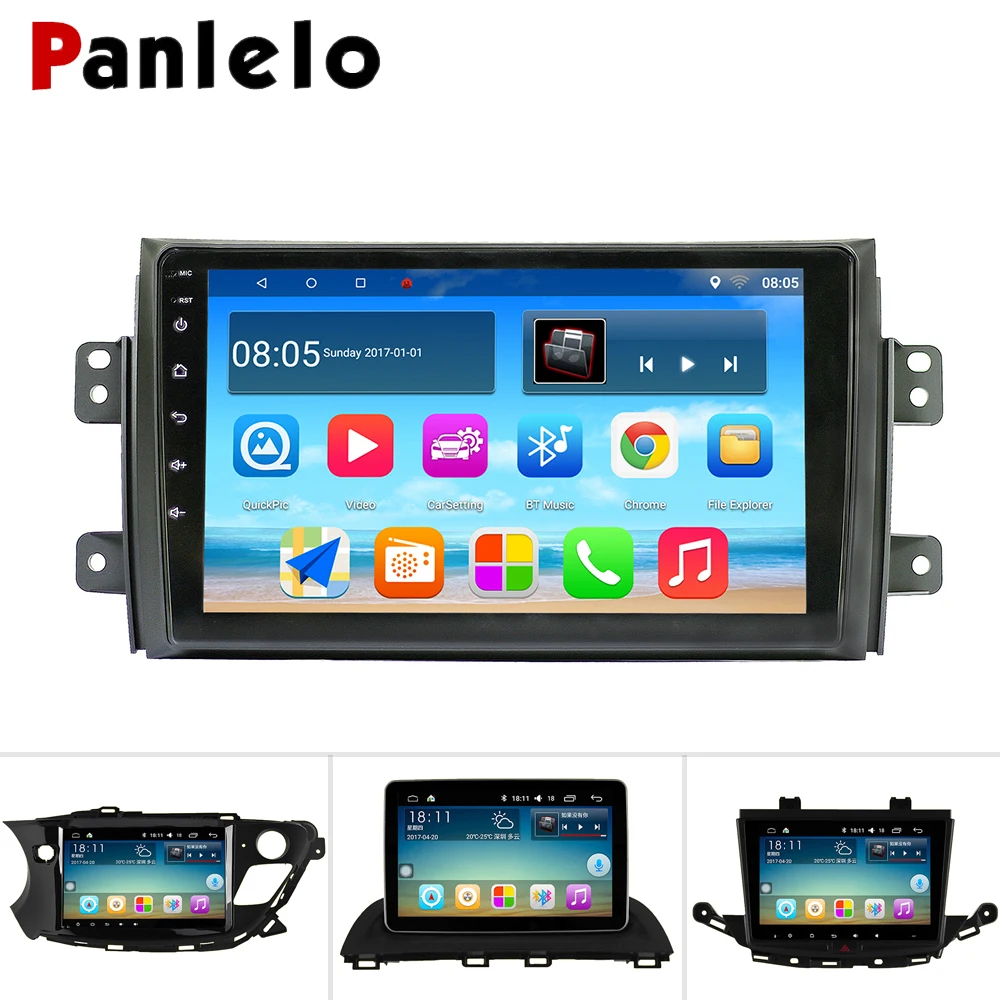 Sale Panlelo For Opel Insignia Mokka OMEGA Yat Antara 2 din Android Auto radio GPS Navigation AM/FM/RDS Bluetooth Multimedia player 1