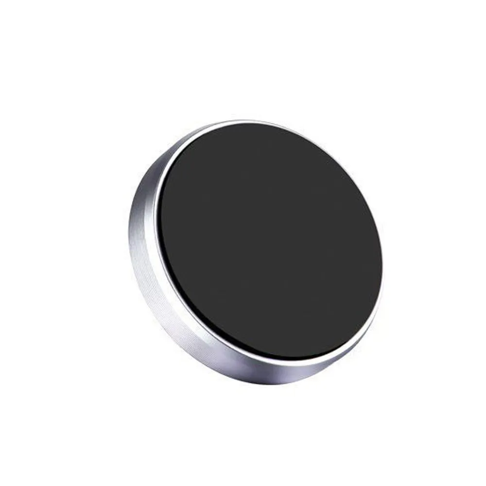 Автомобильный держатель с gps магнитной приборной панелью для мобильного телефона PDA, универсальная Магнитная автомобильная подставка для iphone samsung/0,8 - Название цвета: Silver