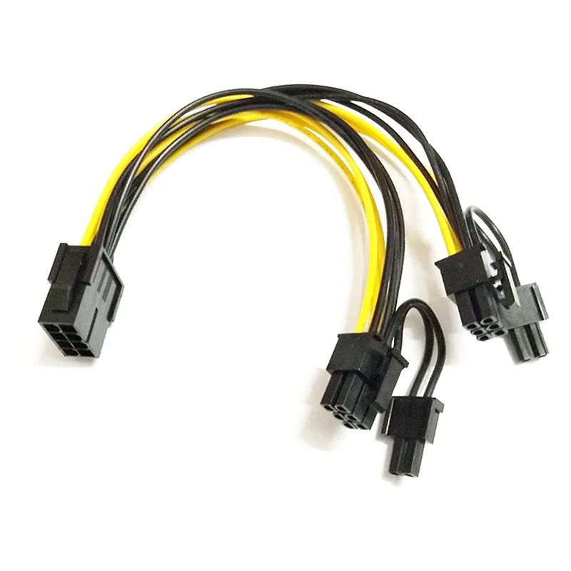Buy PCI E 8Pin to Dual 8Pins Power Splitter Cable PCIE