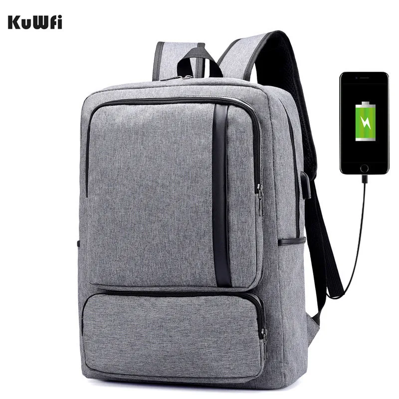 Многофункциональный USB зарядка 15 дюймов рюкзак водонепроницаемый ноутбук нейлон Повседневная Бизнес Досуг дорожная сумка для компьютера анти вор