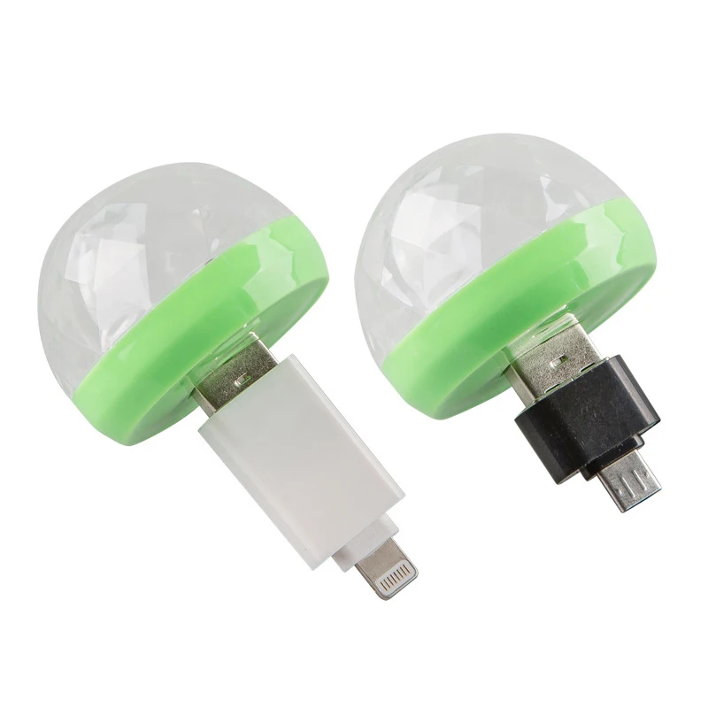 Hoomall музыка изменение цвета мини USB светодиодный светильник портативный