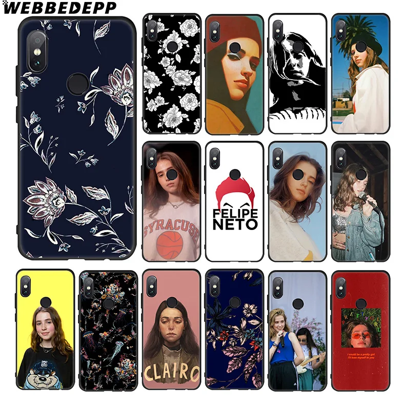WEBBEDEPP Clairo Singer Soft Case For Xiaomi 9 8 SE 6 A1 A2 Lite MIA1 