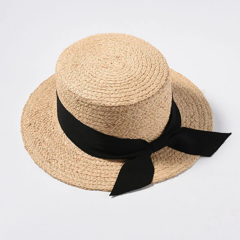 2019 новая соломенная шляпа летние шляпы для женщин Приморский отпуск пляжные шляпы женские солнцезащитные шляпы для женщин кепки панамный