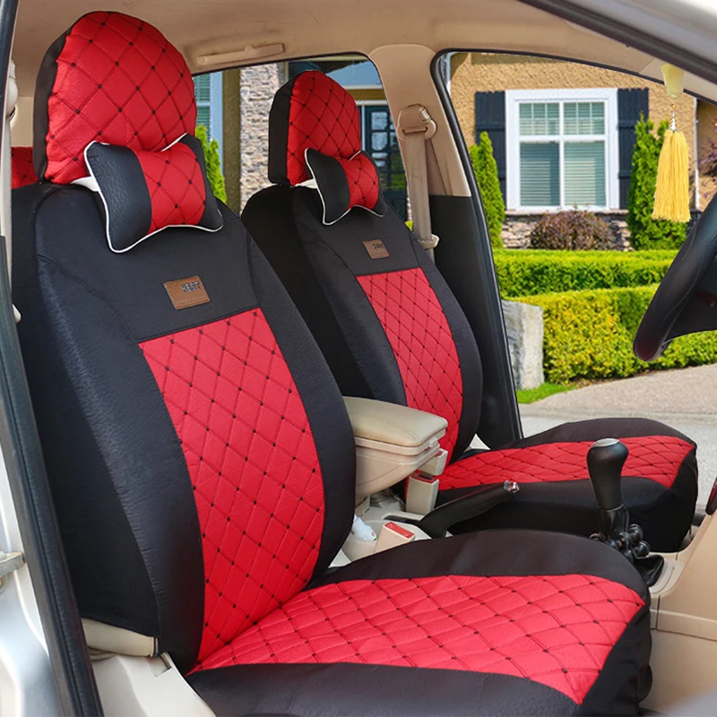 High Quality Car seat cover for Cadillac all models ATS CT XT SRX black/red/beige/gray/purple car accessories auto sticker | Автомобили и