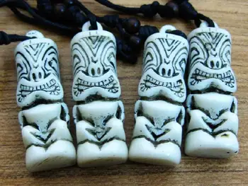

FREE SHIPPING yqtdmy 12 pcs Fashion Tiki Biker Design Rock Style Necklace