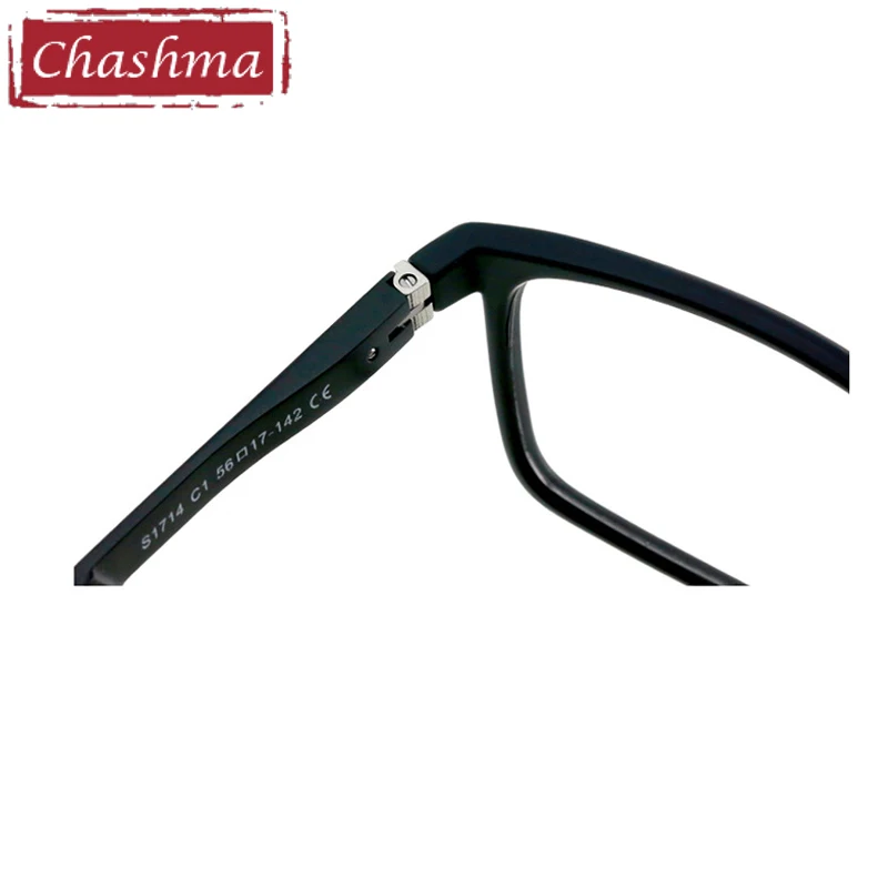 Мужские брендовые оправы для очков Chashma большие очки мужчин широкие оптические TR