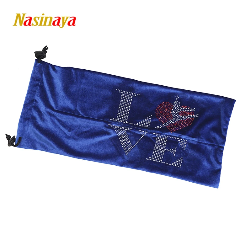 

Rhythmic Gymnastics Stick Bars Bag 13 Colors RG Professional Protection Velvet Fabric Accessories Letters Rhinestone