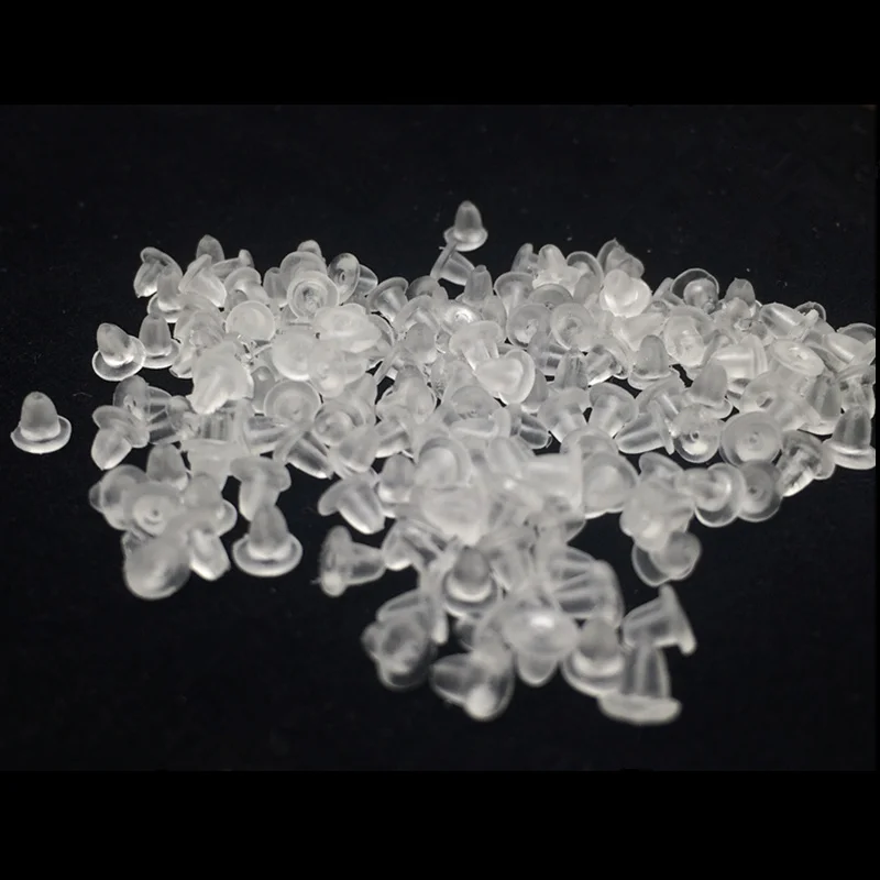

1000 To 1500 Pieces Dedicated Simple Clear Plastic Ear Jewelry Stud Earring Plugs Earplug Plug For Women Gift Wholesale